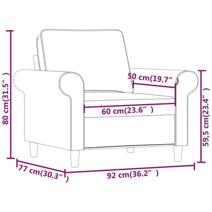 2-seater Sofa Durable Armchair Rectangular Modern Modern