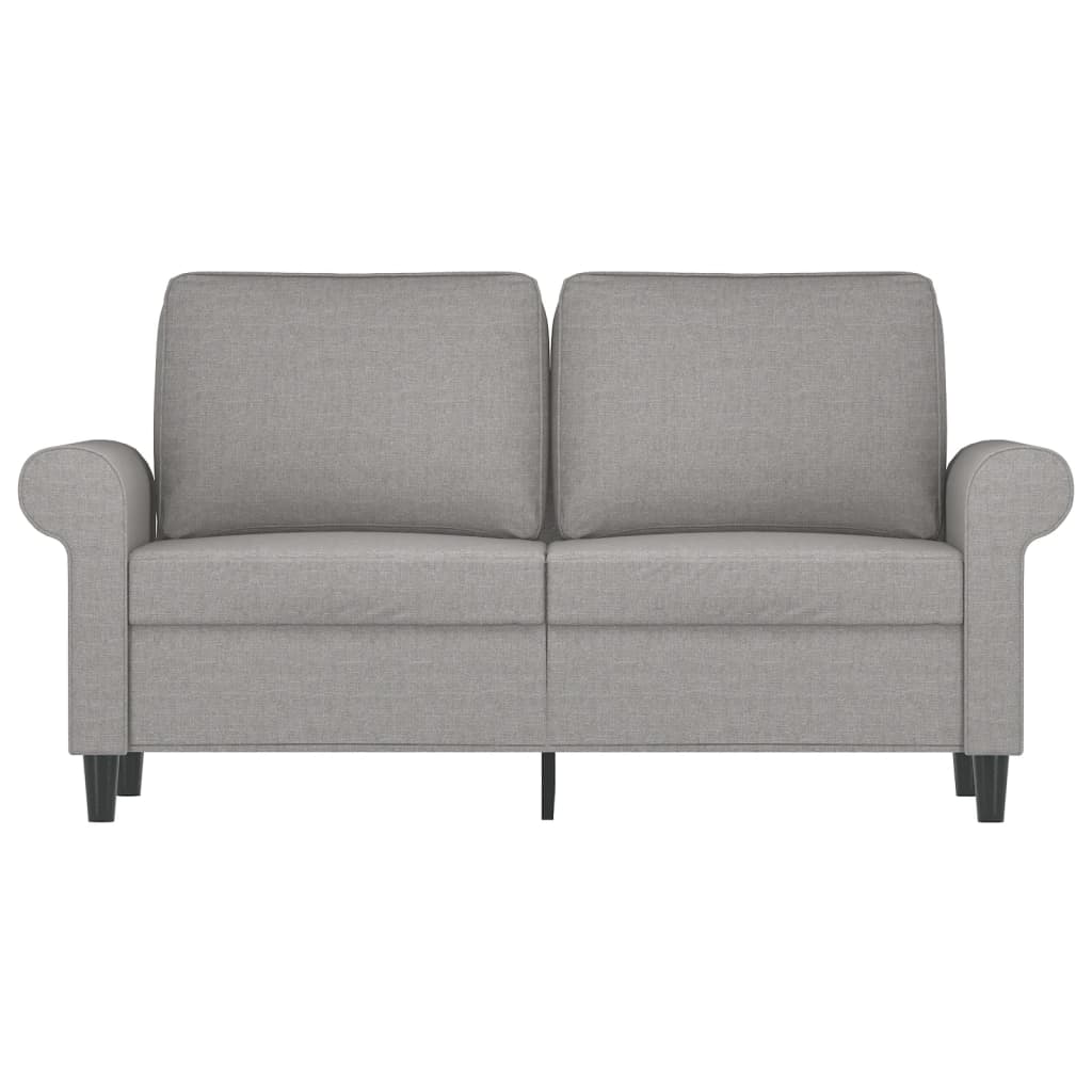 2-seater Sofa Light Grey Polyester 2-Seater 2-Seater Sofa