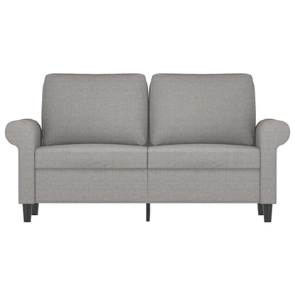 2-seater Sofa Light Grey Polyester 2-Seater 2-Seater Sofa