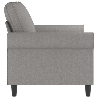 2-seater Sofa Light Grey Polyester 2-Seater 2-Seater Sofa