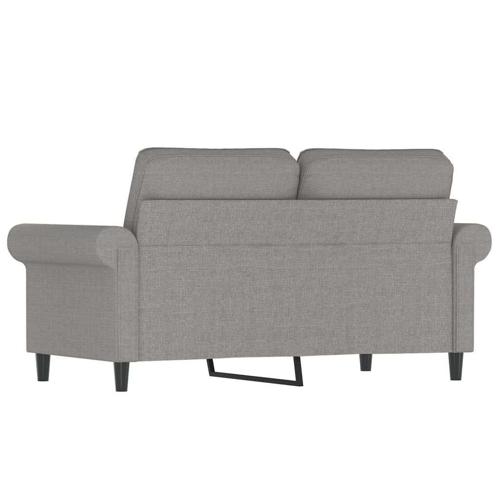 2-seater Sofa Light Grey Polyester 2-Seater 2-Seater Sofa