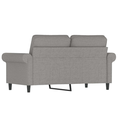 2-seater Sofa Light Grey Polyester 2-Seater 2-Seater Sofa