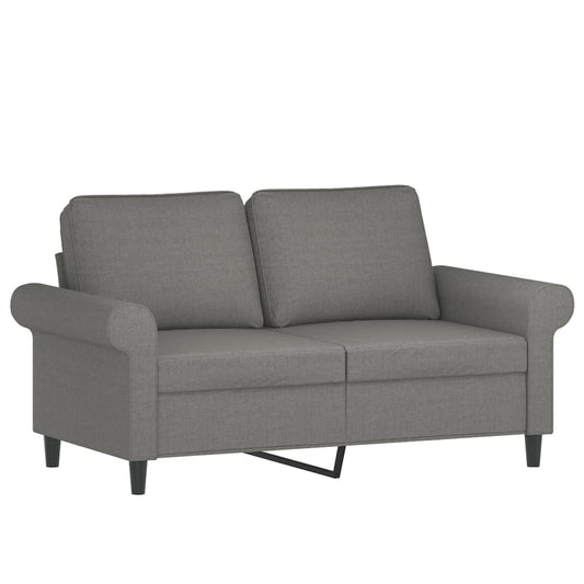 2-seater Sofa Dark Gray Polyester 2-seater 2-Seater Sofa