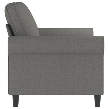 2-seater Sofa Dark Gray Polyester 2-seater 2-Seater Sofa