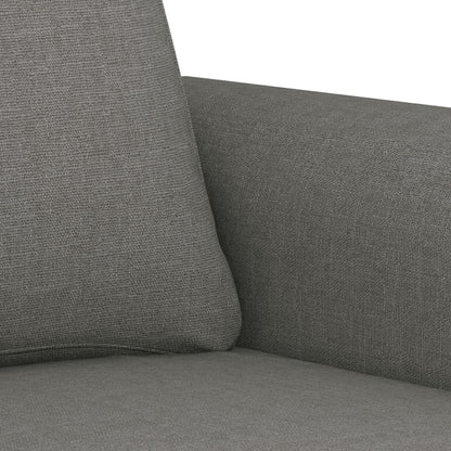 2-seater Sofa Dark Gray Polyester 2-seater 2-Seater Sofa