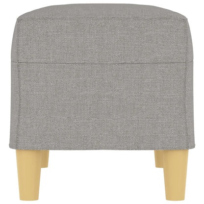 Bench Light Gray 27.6"x13.8"x16.1" Fabric