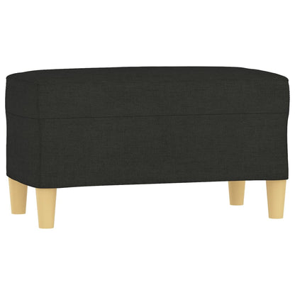 Bench Black Polyester, Foam, Plywood Medium Bench Rectangular