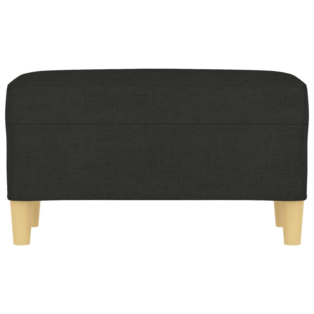 Bench Black Polyester, Foam, Plywood Medium Bench Rectangular