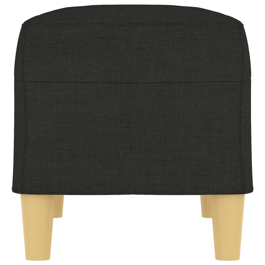 Bench Black Polyester, Foam, Plywood Medium Bench Rectangular