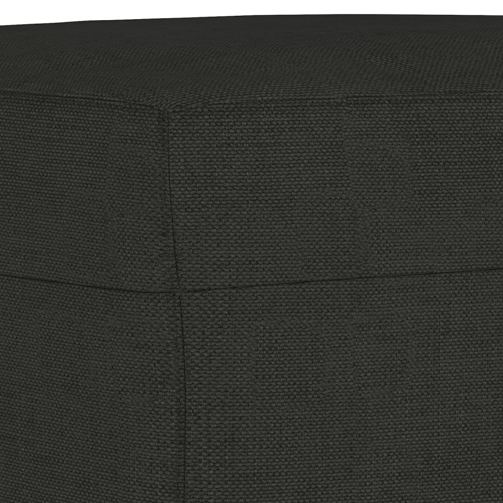Bench Black Polyester, Foam, Plywood Medium Bench Rectangular