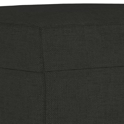 Bench Black Polyester, Foam, Plywood Medium Bench Rectangular