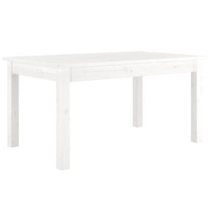 Coffee Table White 80x50x40 cm Solid Wood Pine