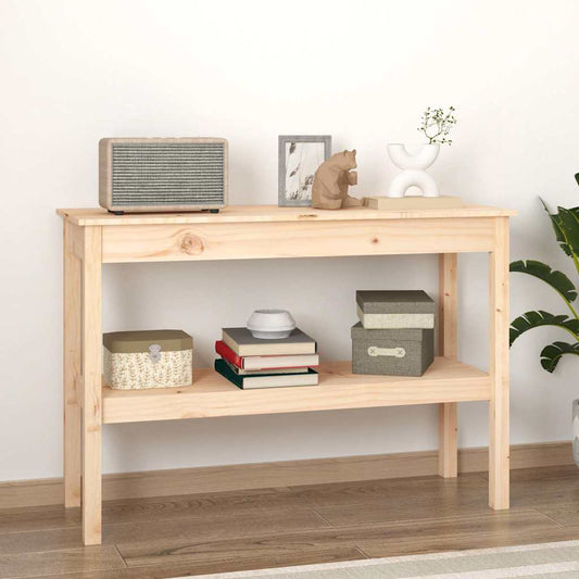 Console Table 110x40x75 cm Solid Wood Pine