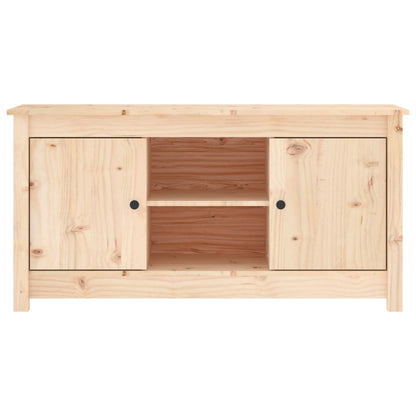 TV Cabinet 103x36.5x52 cm Solid Wood Pine