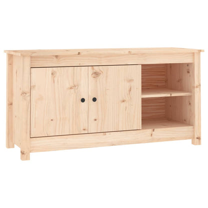 TV Cabinet 103x36.5x52 cm Solid Wood Pine