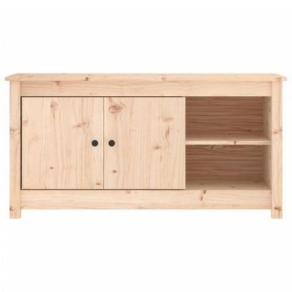 TV Cabinet 103x36.5x52 cm Solid Wood Pine