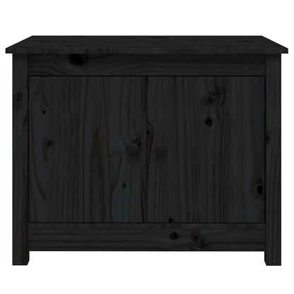 Coffee Table | Black | Solid Pine Wood | Medium | Coffee Table