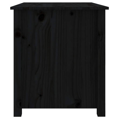 Coffee Table | Black | Solid Pine Wood | Medium | Coffee Table
