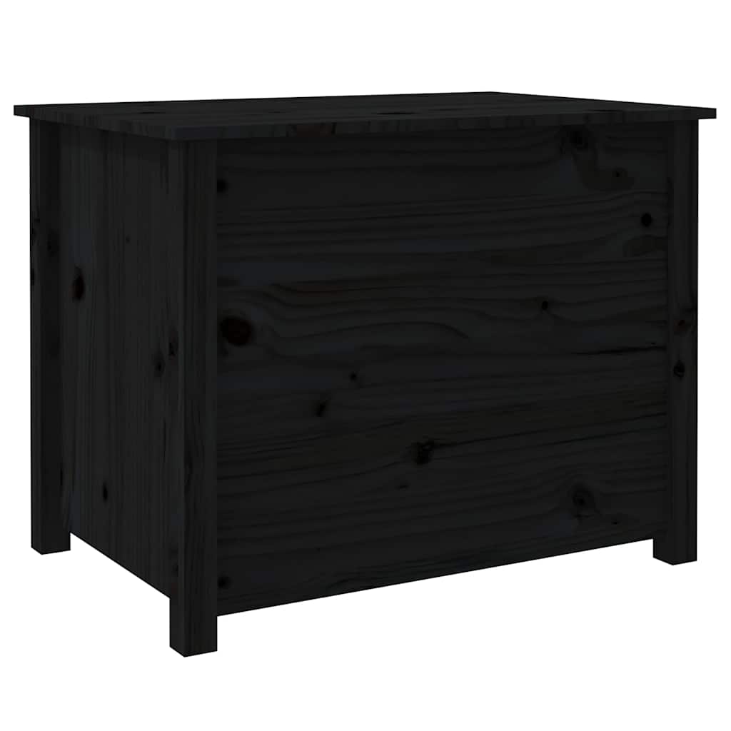 Coffee Table | Black | Solid Pine Wood | Medium | Coffee Table