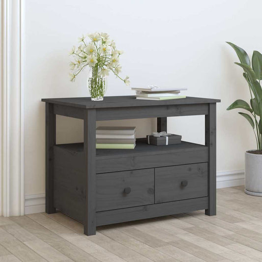 Coffee Table | Grey | Solid pine wood | Coffee Table | Rectangular