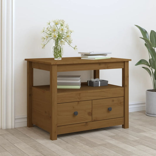 Coffee Table | Honey Brown | Solid Pine Wood | Coffee Table | Rectangular