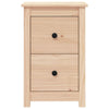 Bedside Cabinet 40x35x61.5 cm Solid Wood Pine
