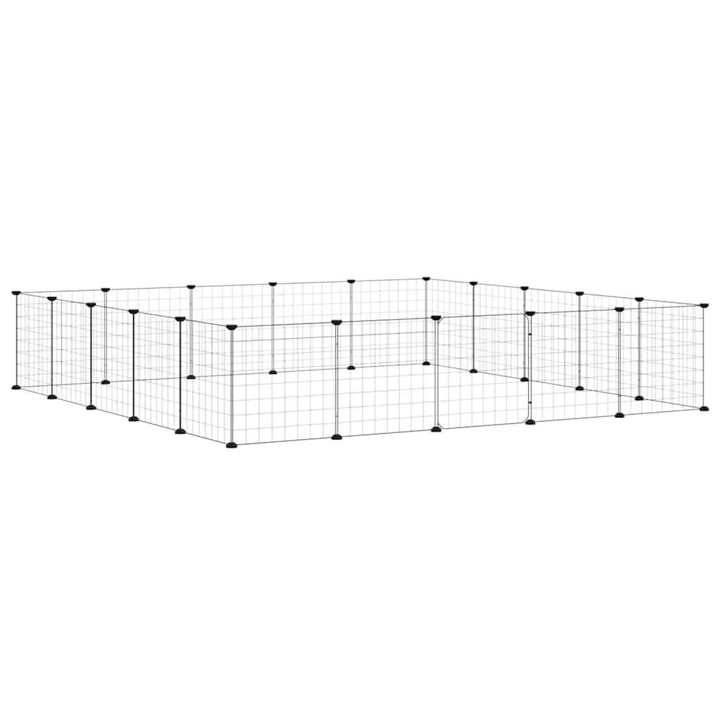 Pet Cage | Black | Powder-Coated Steel