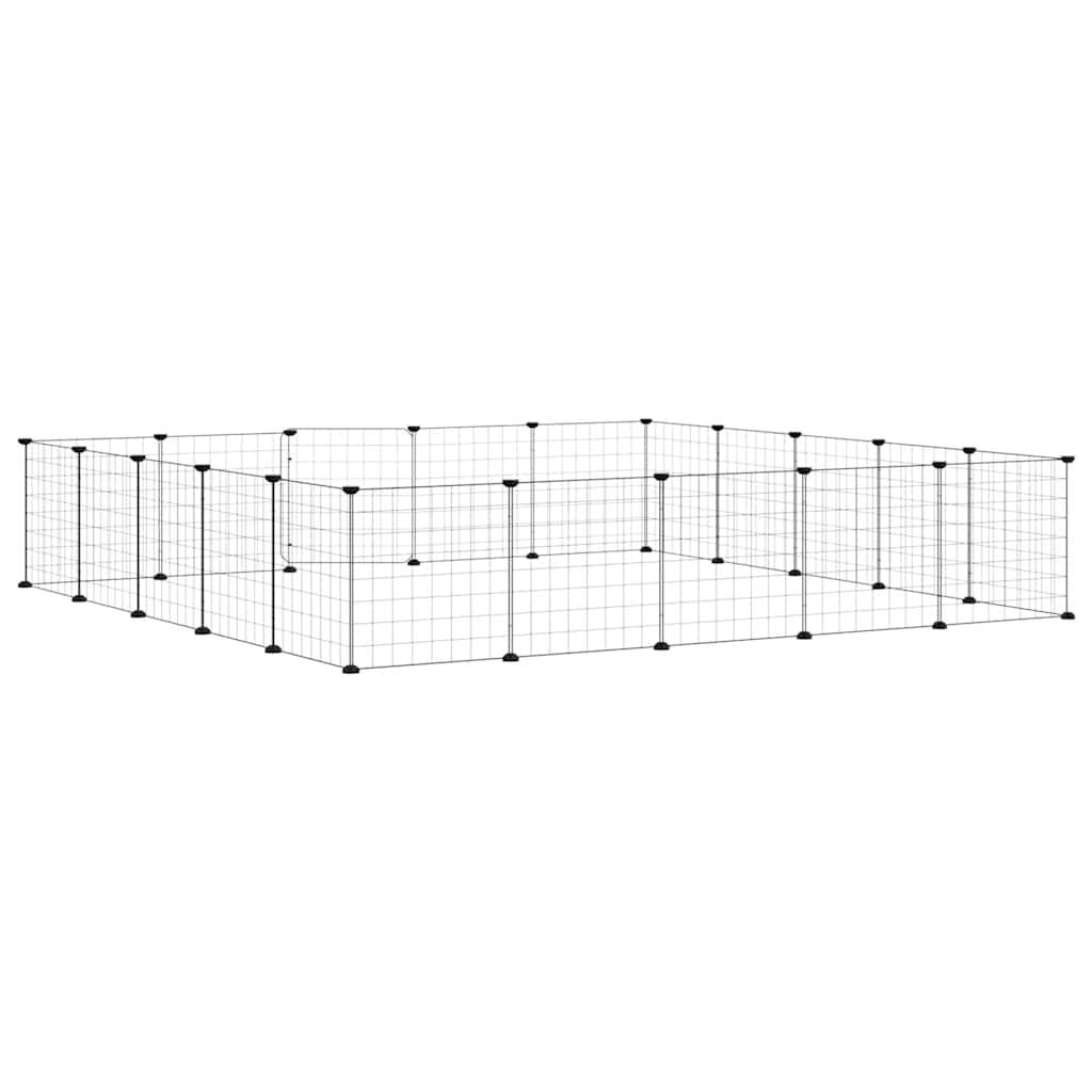Pet Cage | Black | Powder-Coated Steel