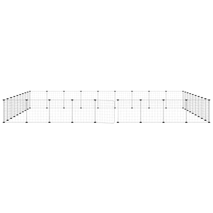Pet Cage | Black | Powder-coated steel | 36-Panel | Collapsible