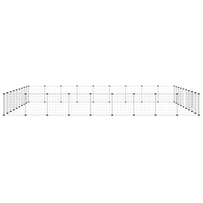 Pet Cage | Black | Powder-coated steel | 36-Panel | Collapsible