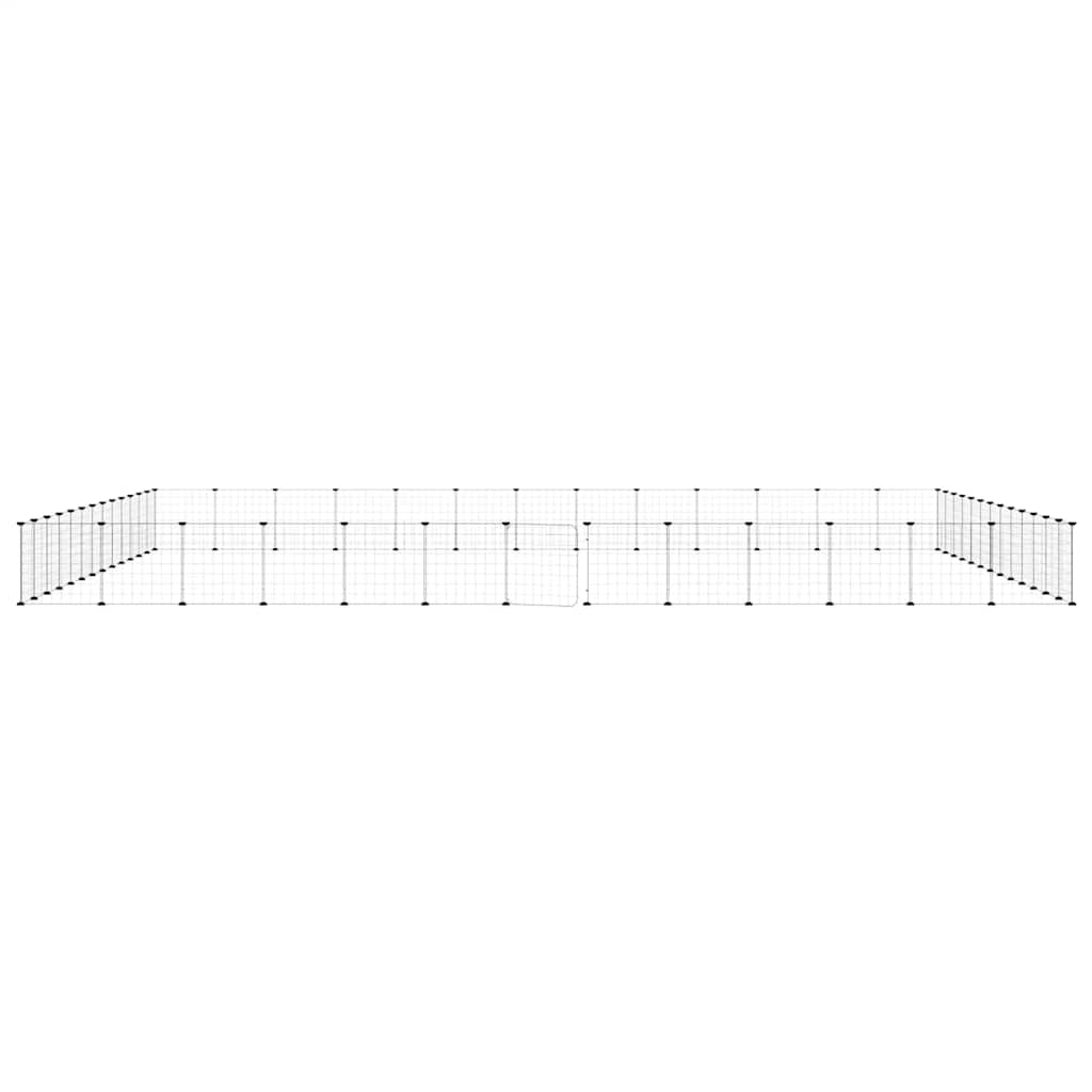 Pet Cage | Black | Powder-coated steel | Large | Collapsible | Pet Cage