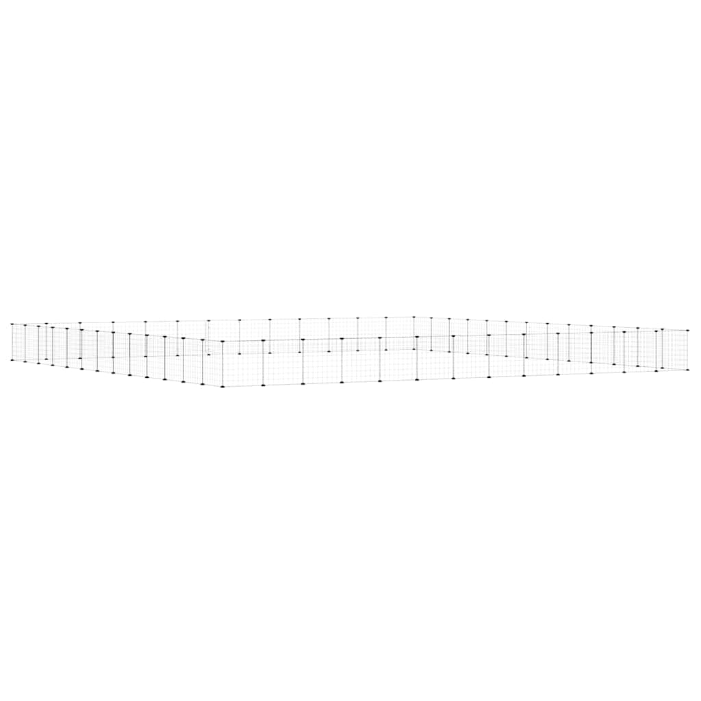 Pet Cage | Black | Powder-coated steel | Large | Collapsible | Pet Cage