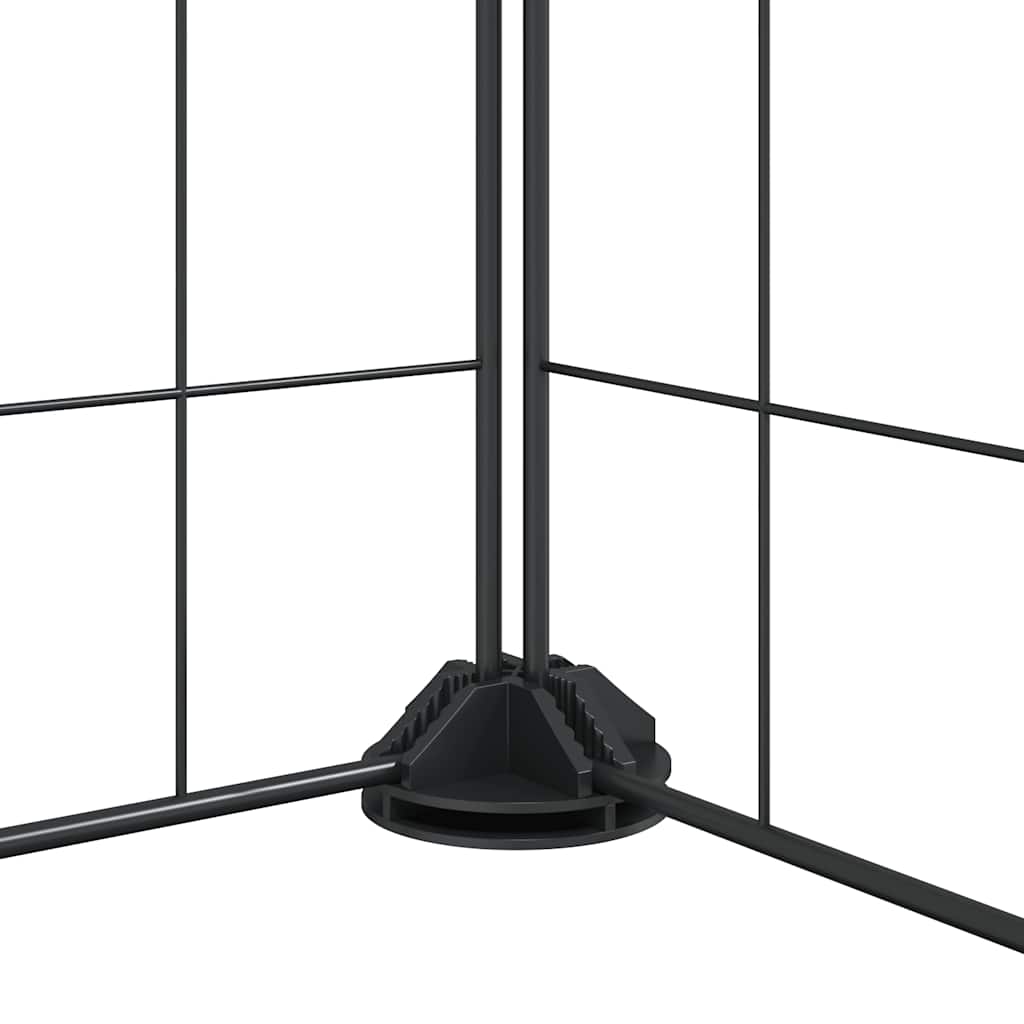 Pet Cage | Black | Powder-coated steel | Large | Collapsible | Pet Cage