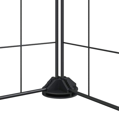 Pet Cage | Black | Powder-coated steel | Large | Collapsible | Pet Cage