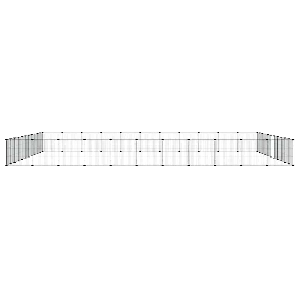 Pet Cage | Black | Powder-coated steel | DIY Assembly Size | Modular
