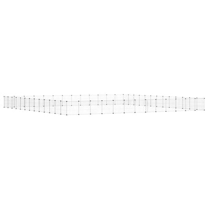 Pet Cage | Black | Powder-coated steel | Large | Adjustable Armrests