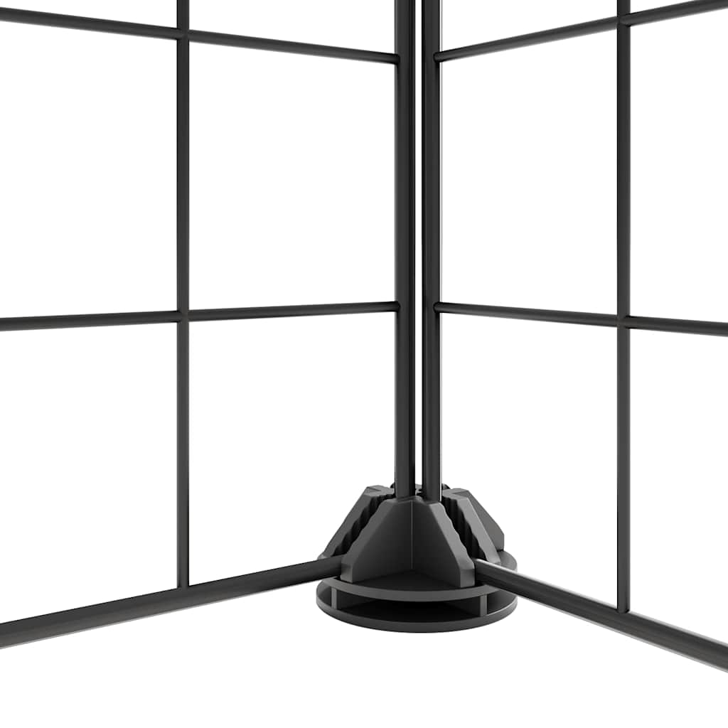 Pet Cage | Black | Powder-coated steel | Small Pet Cage | Collapsible