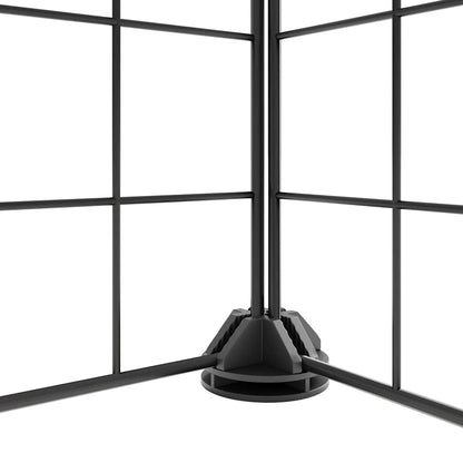 Pet Cage | Black | Powder-coated steel | Small Pet Cage | Collapsible