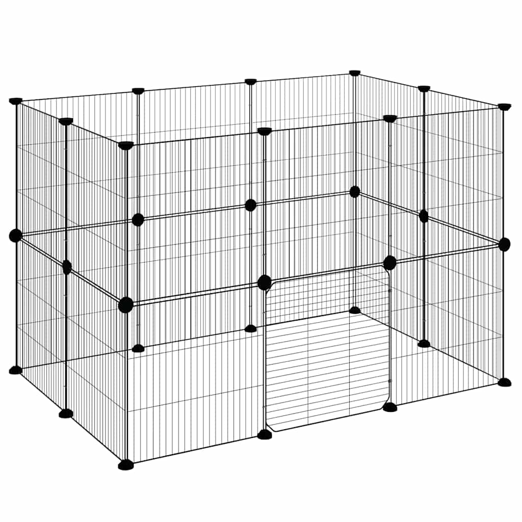 Pet Cage | Black | Powder-coated steel