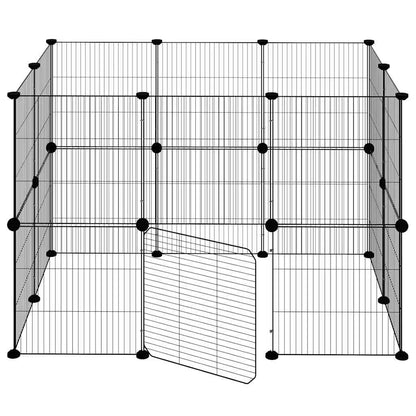 Pet Cage | Black | Powder-coated steel