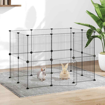 Pet Cage | Black | Powder-coated steel