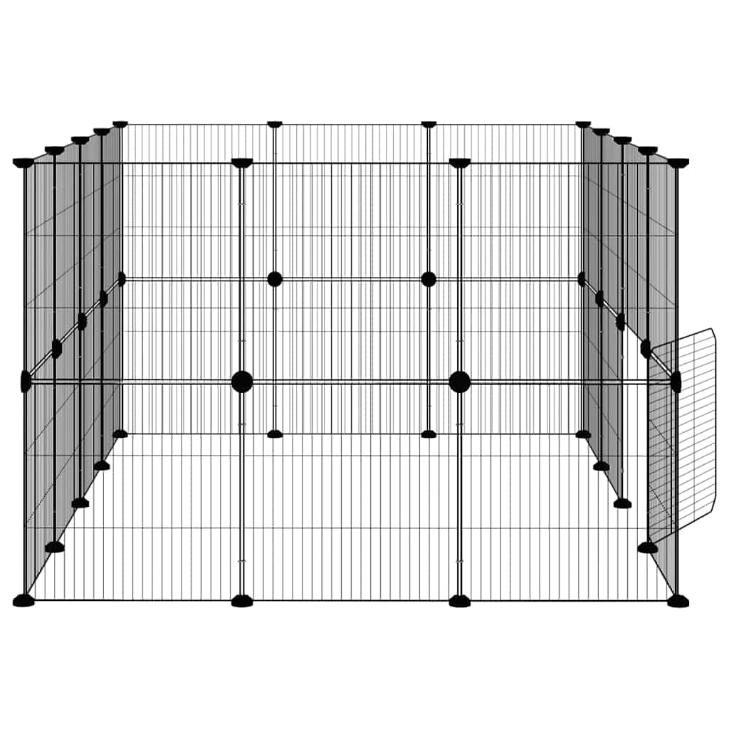 Pet Cage | Black | Powder-coated steel | Customisable | Modular | Cage