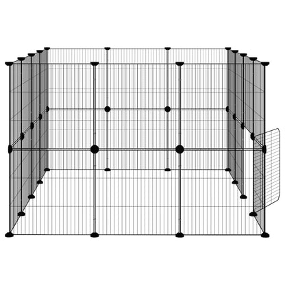 Pet Cage | Black | Powder-coated steel | Customisable | Modular | Cage