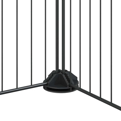 Pet Cage | Black | Powder-Coated Steel | Spacious | Expandable | Pet Cage