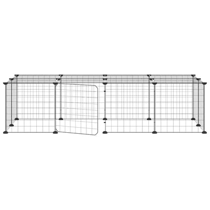 Pet Cage | Black | Powder-coated steel | 35 x 35 cm panels |  Modular