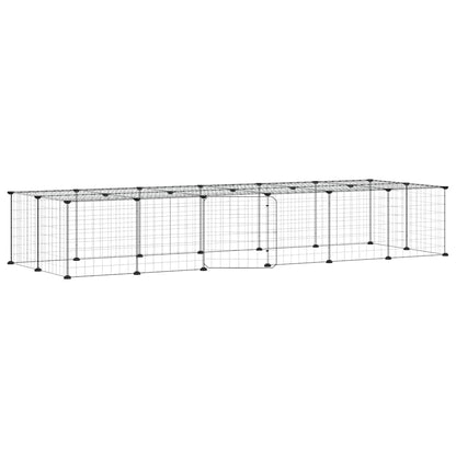 Pet Cage | Black | Powder-coated steel | Large | Collapsible | Pet Cage