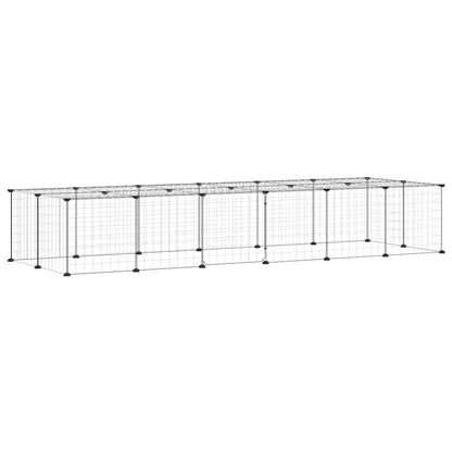 Pet Cage | Black | Powder-coated steel | Large | Collapsible | Pet Cage