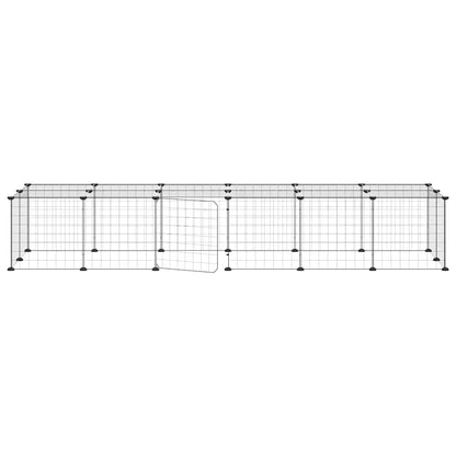 Pet Cage | Black | Powder-coated steel | Large | Collapsible | Pet Cage