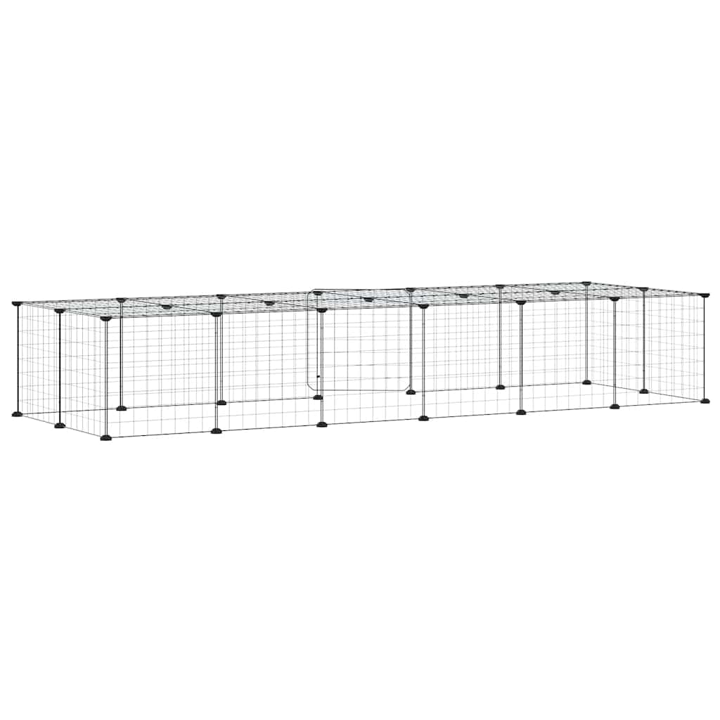 Pet Cage | Black | Powder-coated steel | Large | Collapsible | Pet Cage