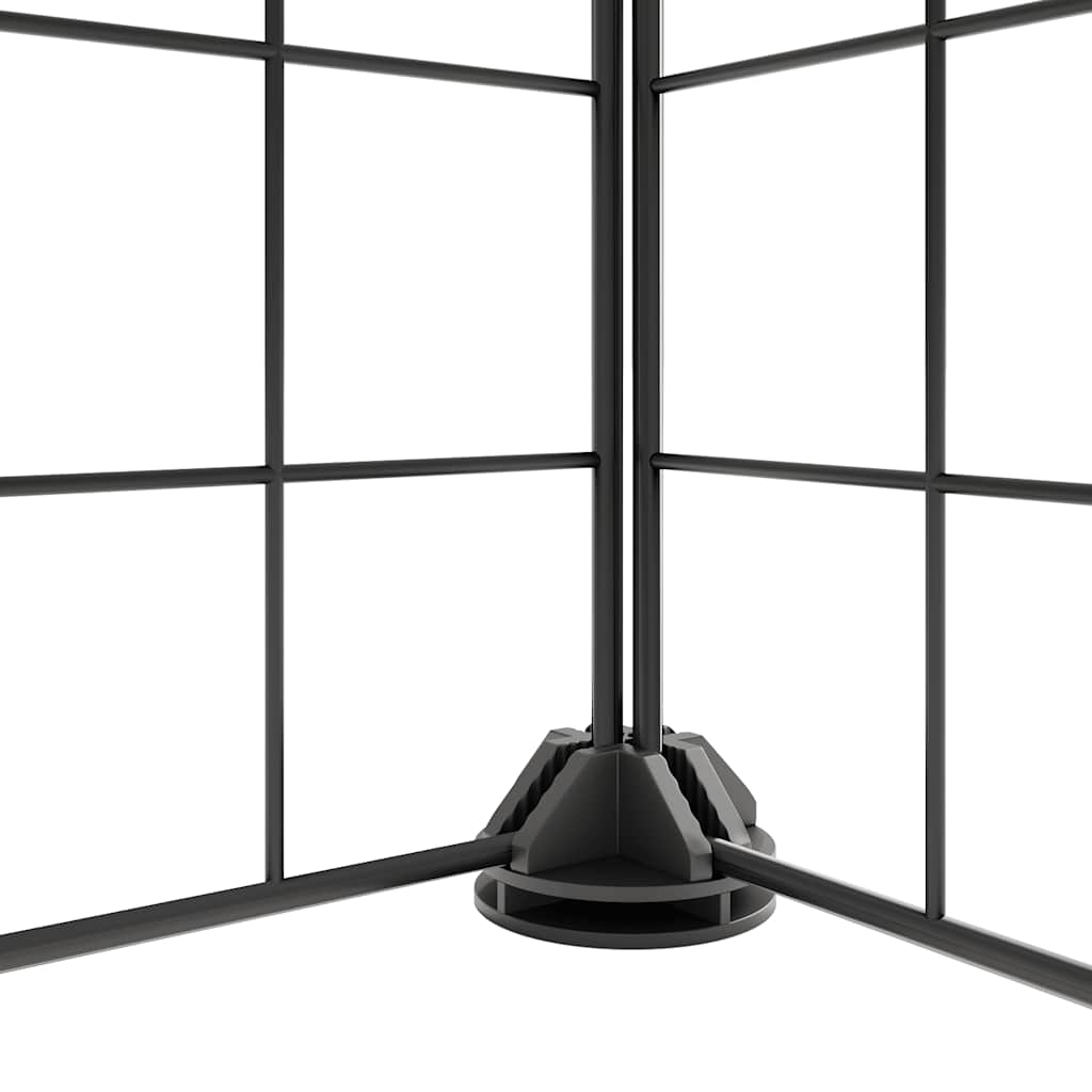 Pet Cage | Black | Powder-coated steel | Large | Collapsible | Pet Cage